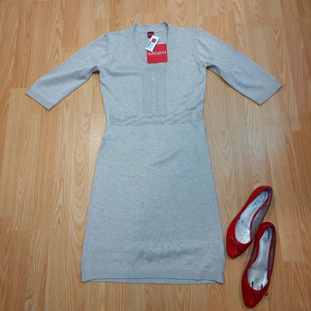 🎉HP🎉 NWT Olsen Spring/Fall Knit Dress